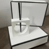 Modern Geometric Scent Diffuser with Black Reeds