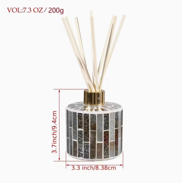 2pcs Bright Color Pleated Long Strip Aromatherapy Bottles