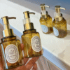 4pcs 100ml Elegant Golden and White Squeeze Bottles