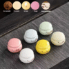 5 pcs 30ml Mini Ceramic Jars with Flip Top Lids