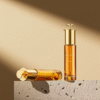 11 pcs 30ml Transparent Glass Pressed Dropper Bottles